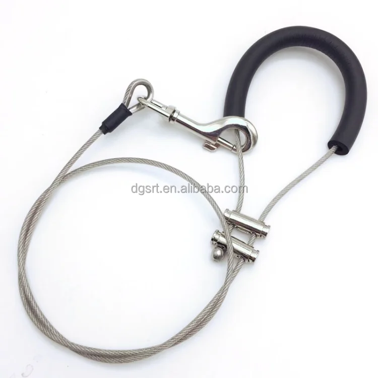 Long Strong Dog Leash for Cable Out Leads Training Line Heavy Rope Slip Lead Tie Yard Runner Duty Best Strong Dog Leash