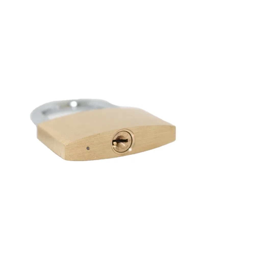 China hot sale thin type lock high security master key brass padlock