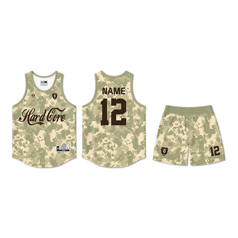 Custom Reversible Basketball Uniforms Jersey Sport Clothes Summer Basketball Jersey For Men Basketball Clothing Suit