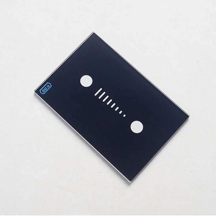 China factory 2-15mm tempered glass with Anti glare treatment for touch display screen AG glass