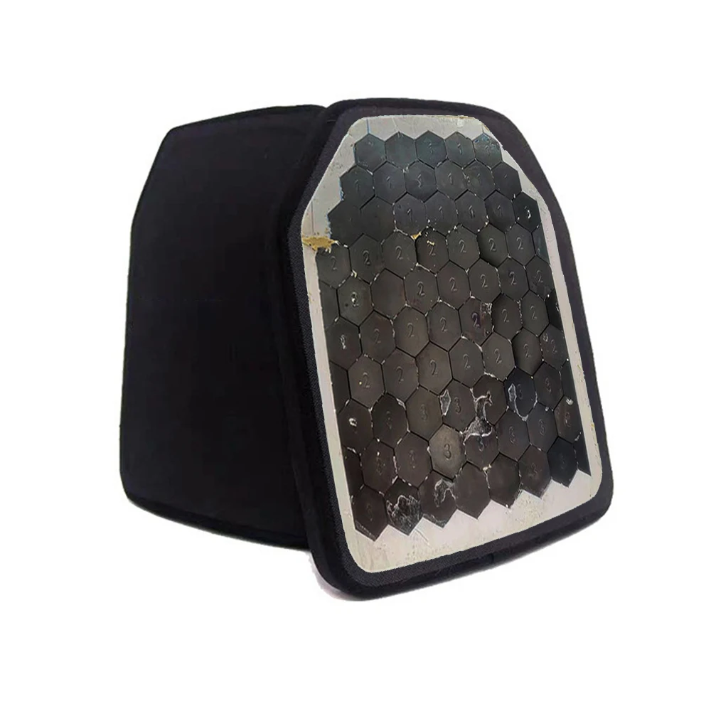 Harder and lighter silicon carbide ceramic plate for tactical vest professional personal protection equipment