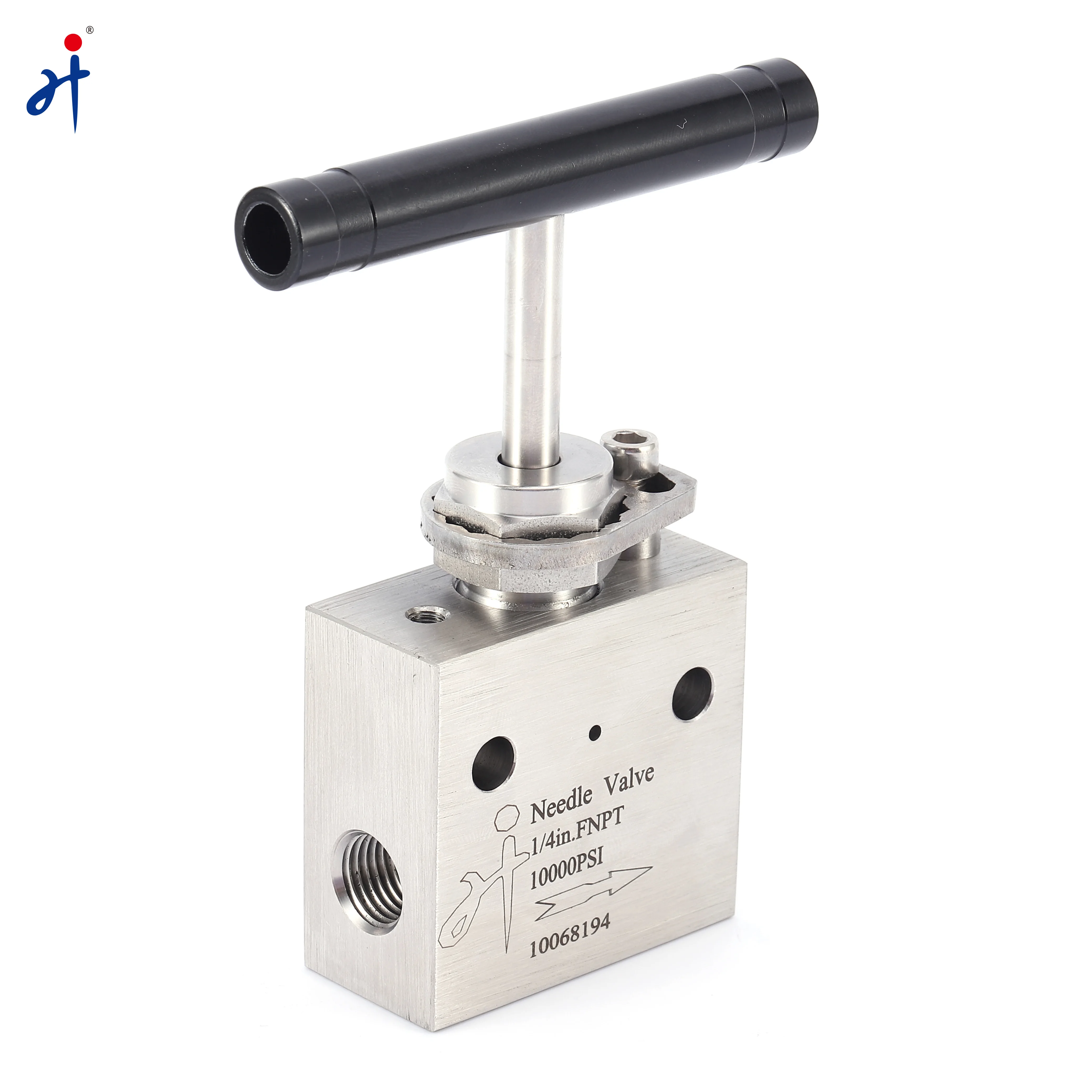 Ss 316L Straight Pattern Hydrogen Gas Valve 20000 Psi Super High-Pressure SS316 Needle Valve