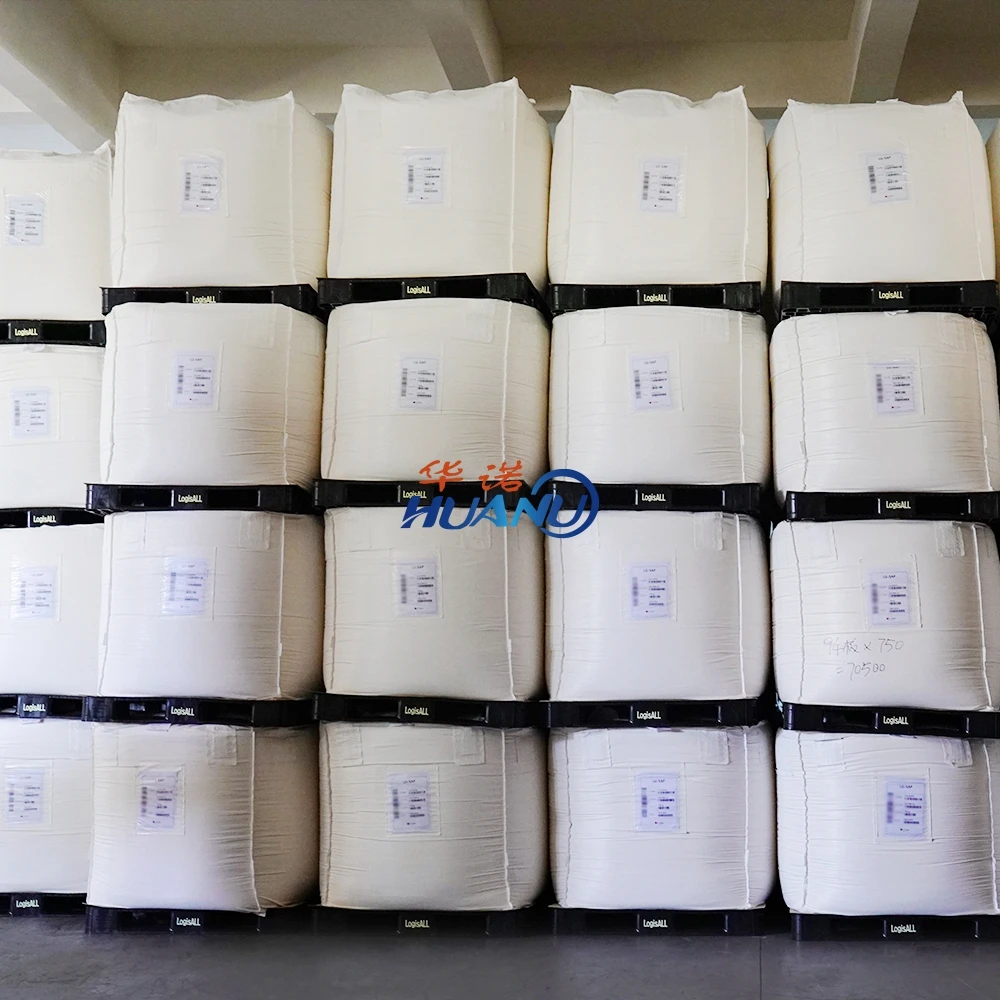 Полиакрилатный порошок натрия Shokubai супервпитывающий полимерный детский подгузник с использованием Nuoer