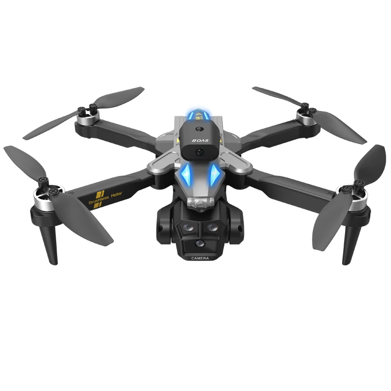 Портативный бесщеточный Квадрокоптер C10S Rc вертолет складной Дрон 4k Hd Двойная камера 2 4 ГГц 1080P WiFi FPV