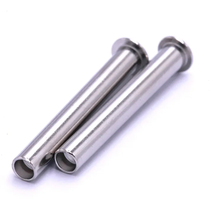 steel metal fabrication long sleeve custom m2 thread bushing small tubular rivet m2 Aluminium