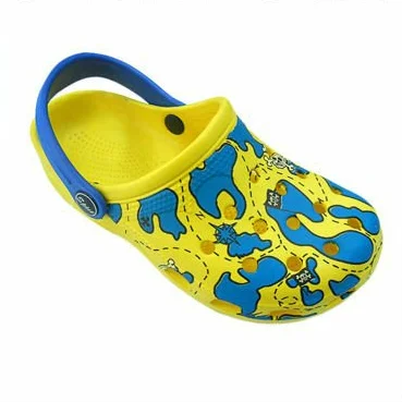 
new design OEM stylish colorful printed waterproof mens rubber plastic garden health clogs shoes 