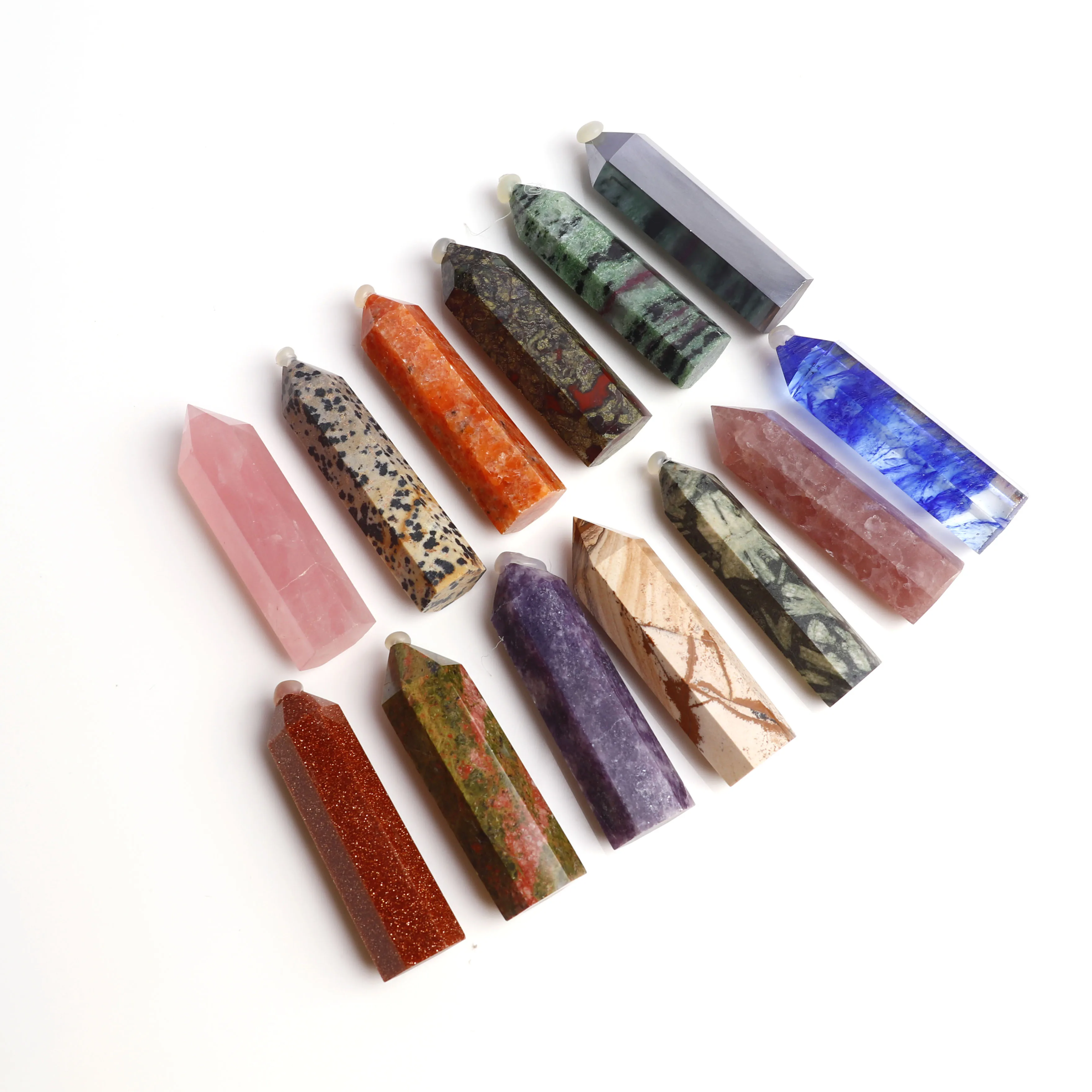 Распродажа, различные произвольные натуральные лечебные камни из драгоценных камней, прозрачный кварц, кристалл, палочка, башня