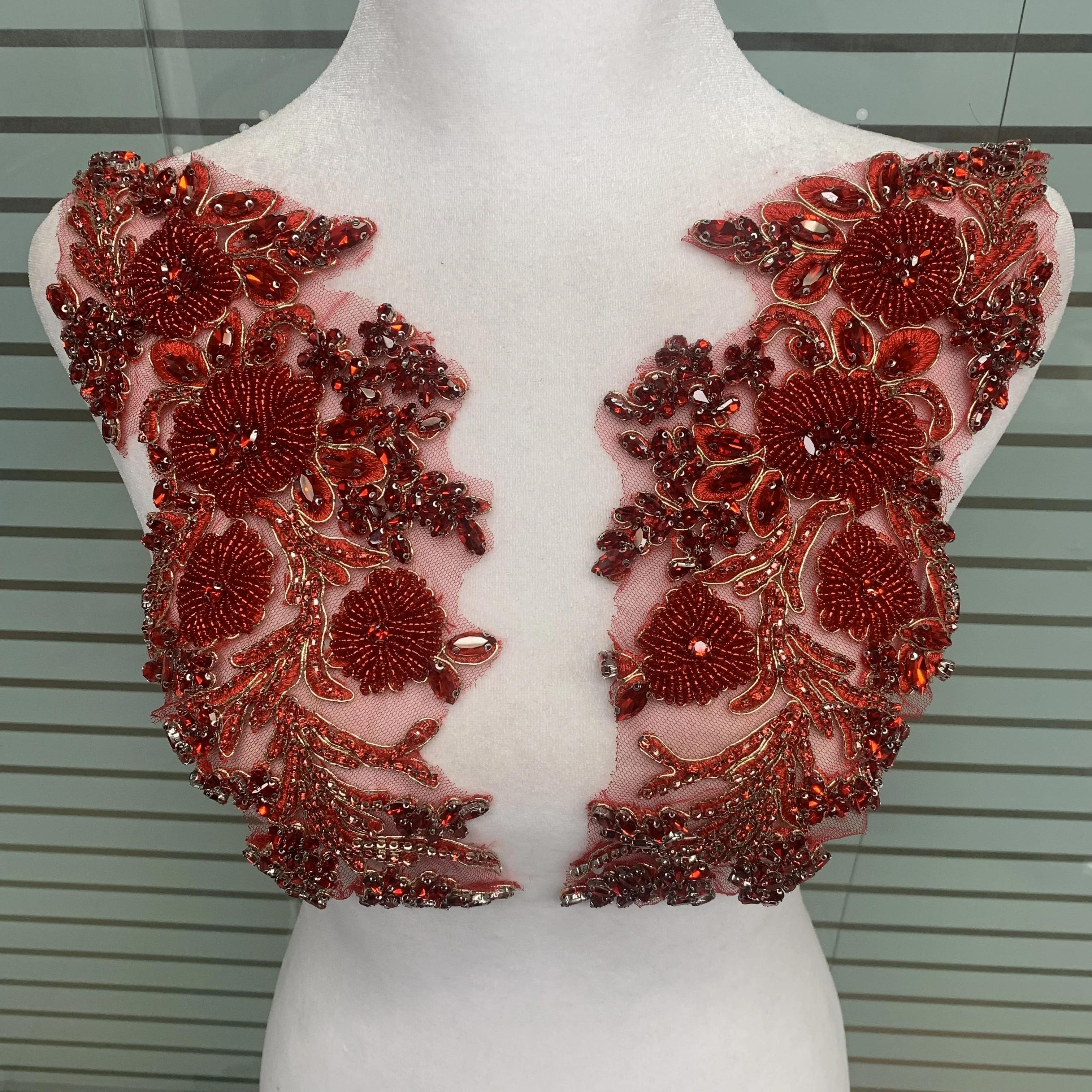 Dress veil DIY applique accessories High-end quality three-dimensional  applique