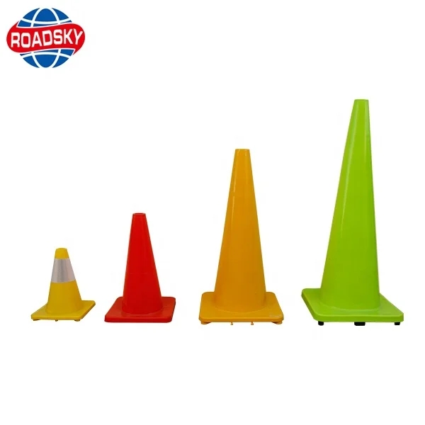 PVC Orange Training Reflective Mini Traffic Cone