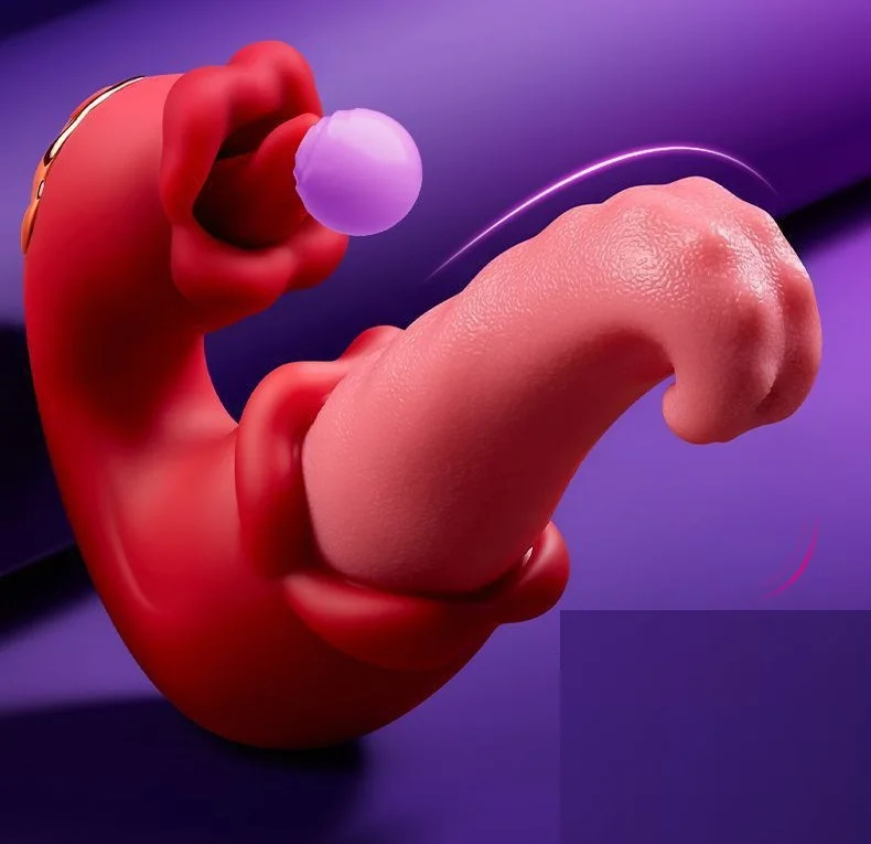 AIZHILAN Artificial tongue like Vibrator is equipped with powerful swinging and licking feature to tease clitoris selling hotly