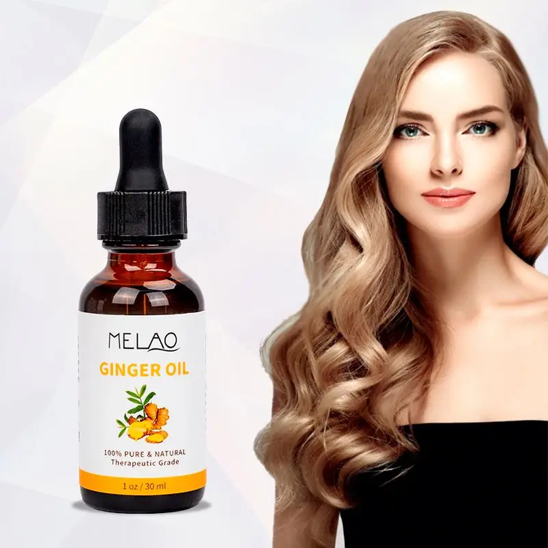 Бесплатный образец, скидка, уход за кожей, массаж, натуральное органическое 7 дней, масло для роста имбиря для роста волос