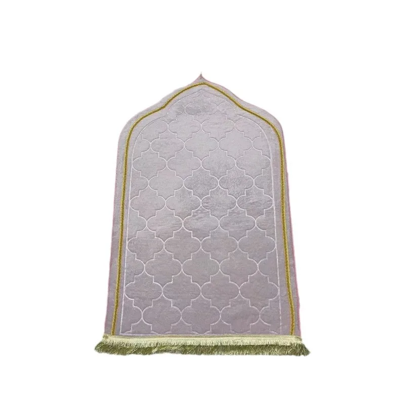 Soft 100% Polyester Prayer Rug Pakistan New Design High Quality Print Muslim Prayer Mat