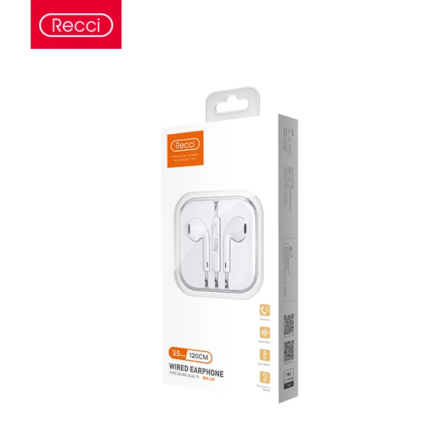 Recci wired earphone accessories earphones headphones headsets