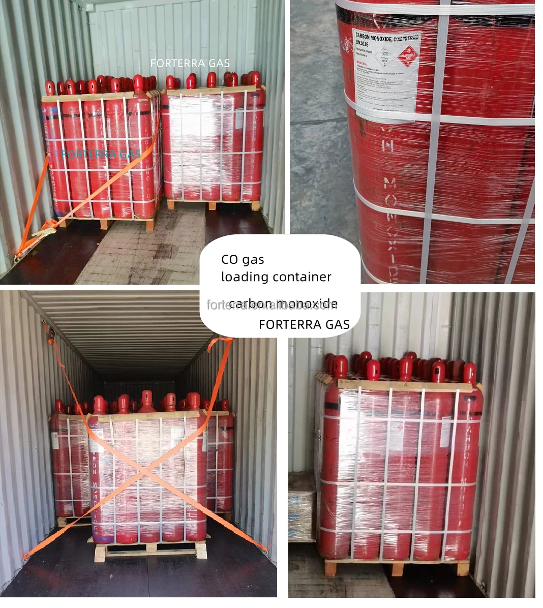 China Manufacturer For Industrial CO Gas Fuel Laser 630-08-0 Carbon Monoxide Gas Cylinder Price In Kg