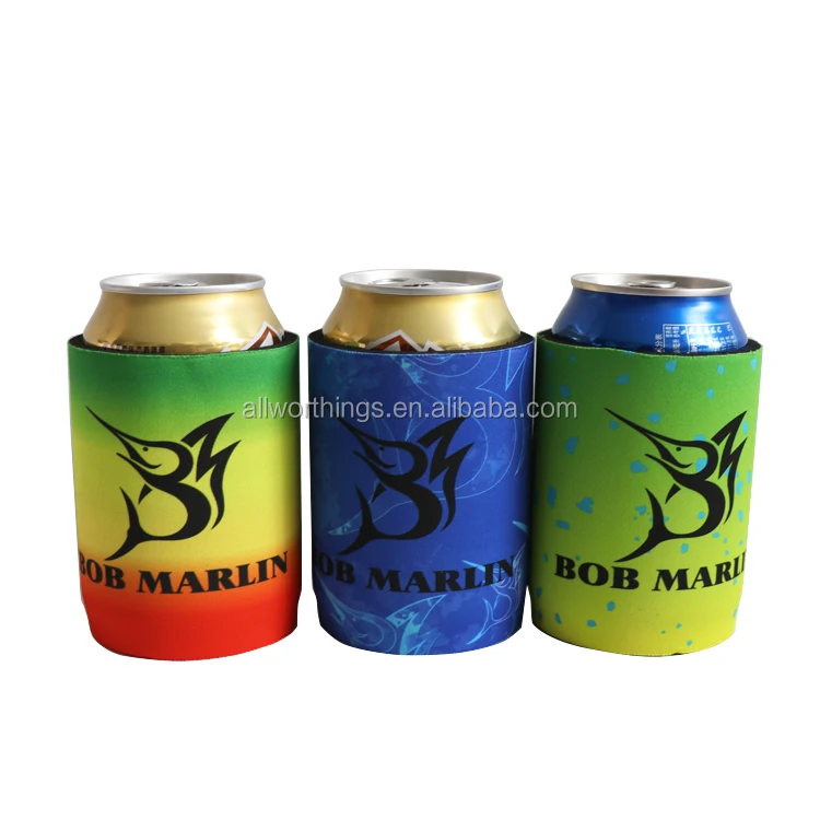 Neoprene Tube 375ML Beer Can Cooler Neoprene Stubby Holder