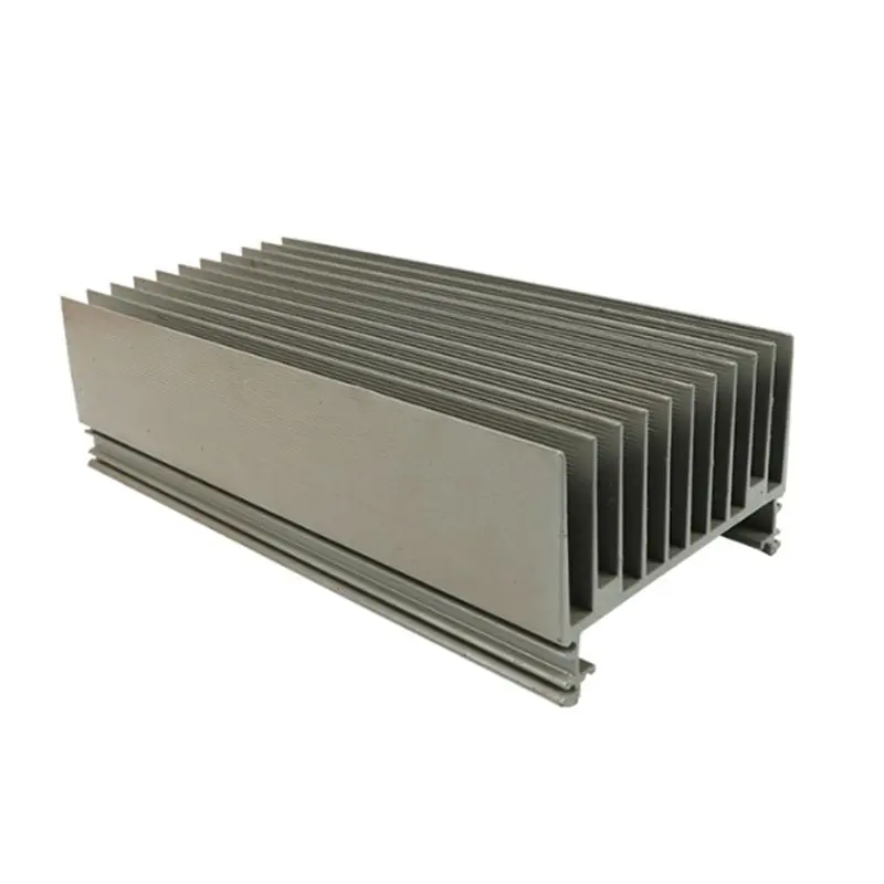 Large Aluminum Profile with Dense Fins Radiator Extrusion Heat Sink for Car Cooling
