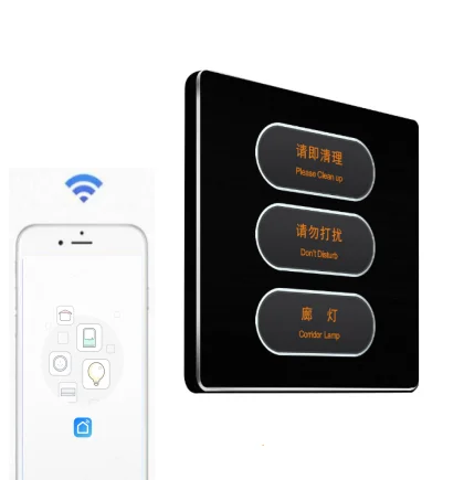 Factory Price Smart Life Hotel Zigbee Wifi Switch High Quality WIFI APP Control Wireless Smart Switches