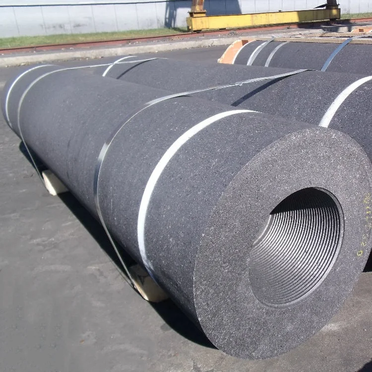 Best price Manufacturer HP 450 for arc furnace graphite electrode for Electric Steel Melting Furnaces With Nipples 3/4 TPI