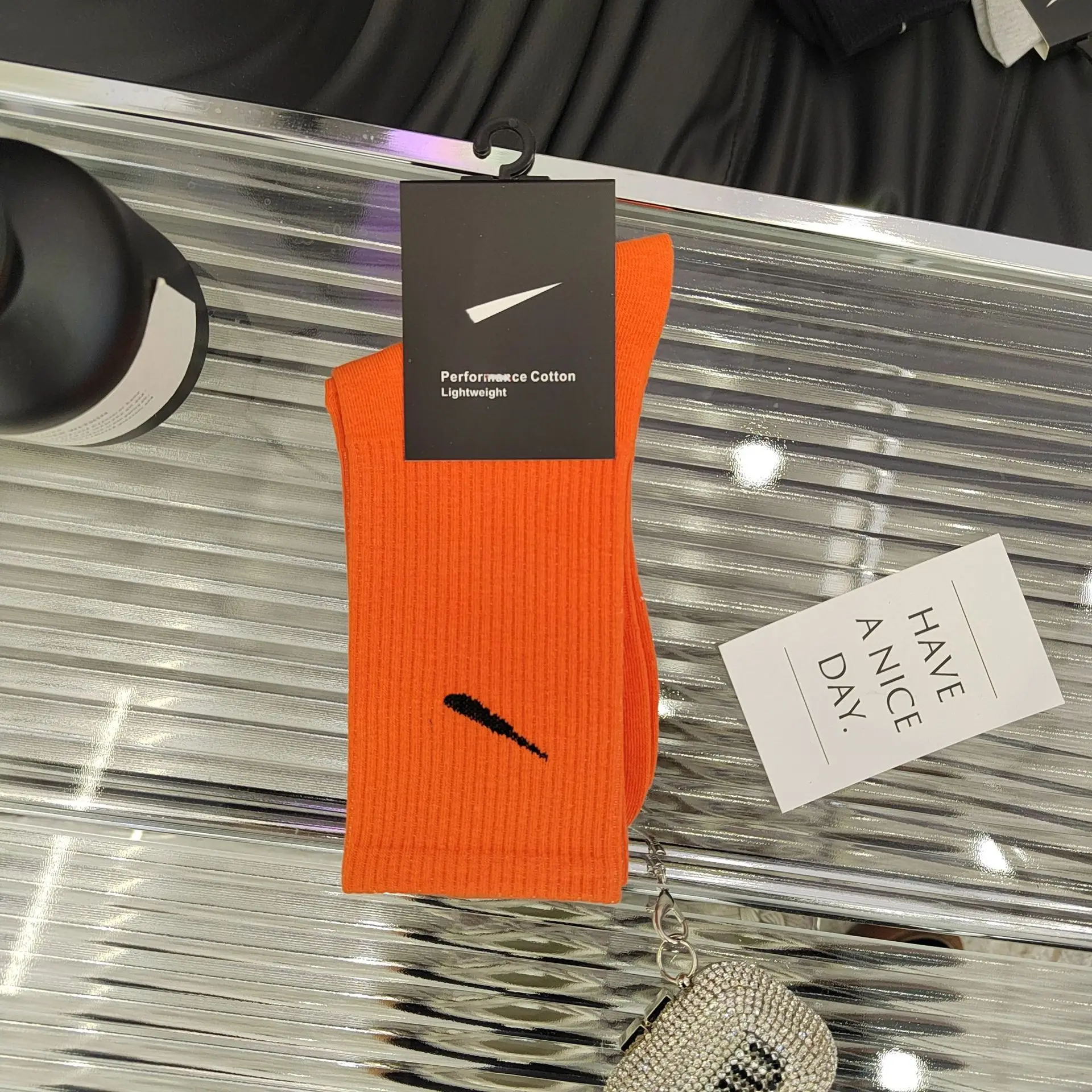 2024 ODM Colorful Unisex Adult Sports N K Socks New Trend High Quality Custom Logo Branded Mens Cotton Socks
