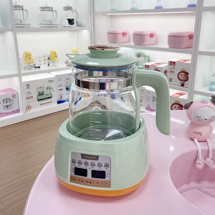 Constant Real Time Temperature Portable Smart Electric Baby Feeding Water Warmer Formula Kettle