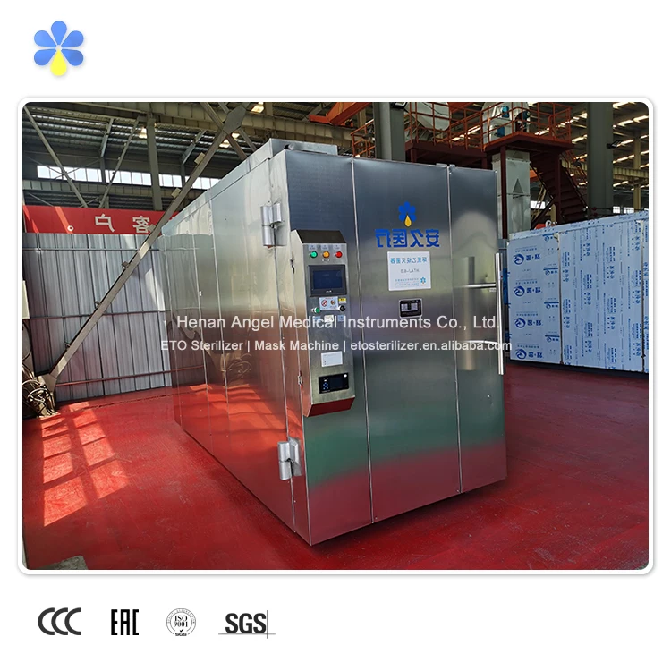 
Large capacity sterilizer eto gas sterilization chamber 