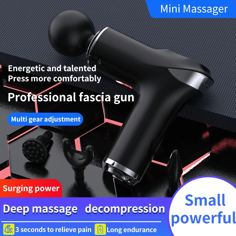 Custom Logo Quiet Deep Tissue Muscle Massage Gun Low Price Pocket Mini Massage Gun