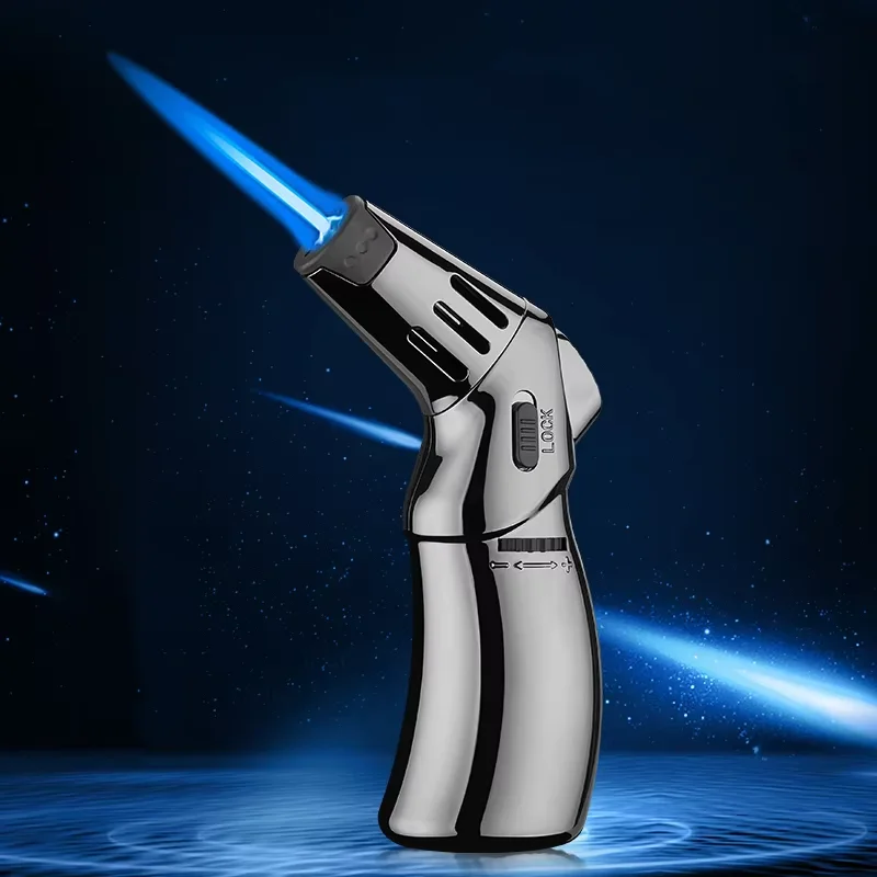 DEBANG torch lighter new  product jet spray gun shape butane bbq lighter