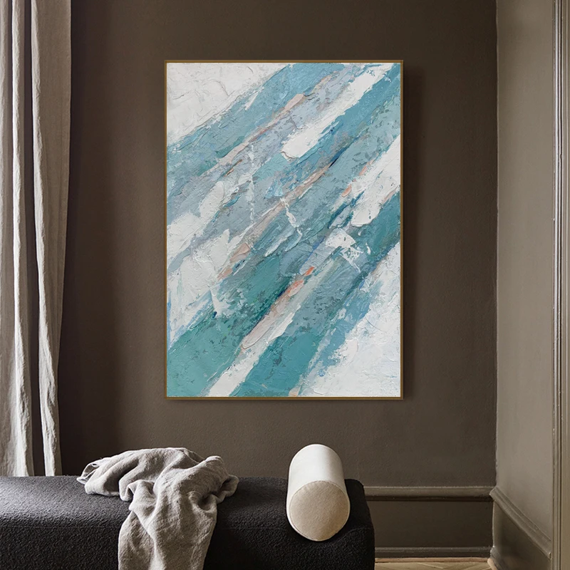 Painting hand-painted living room bedroom room decorative oil painting cuadros abstractos para