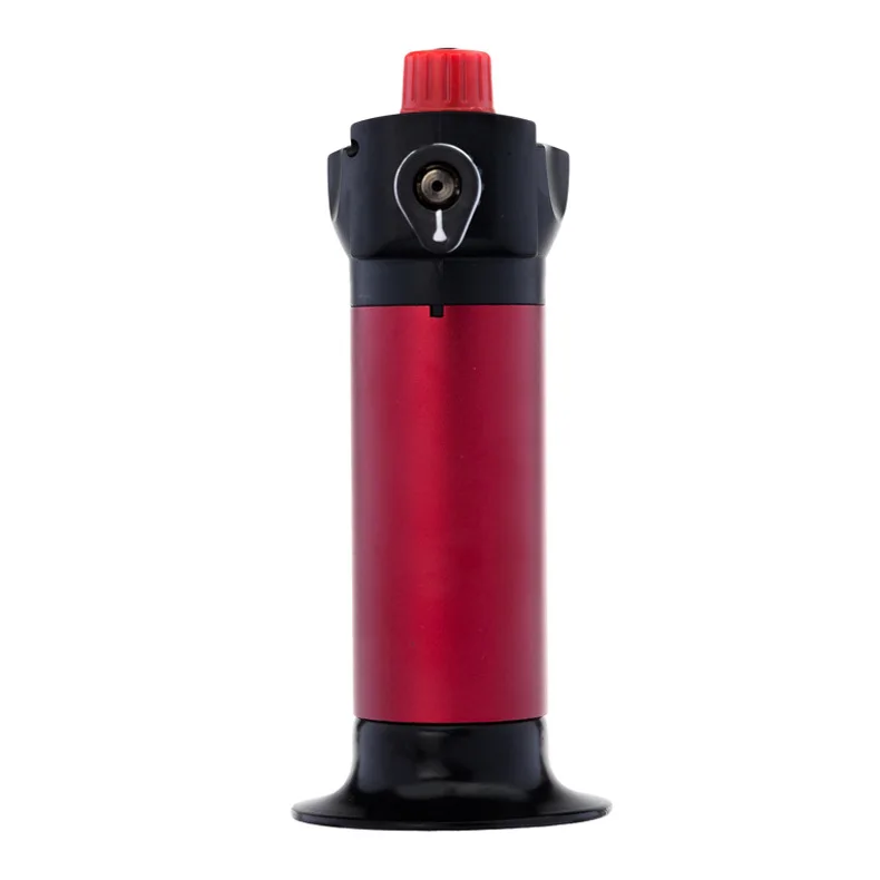 Wholesale Custom Logo Blue Flame  Butane Gas Torch Flame Lighter for Camping BBQ kitchen