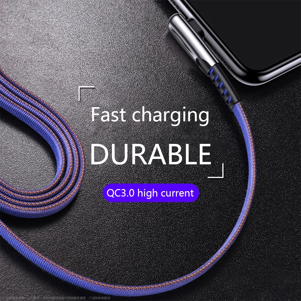 
1m 2m 3m Type C USB Cable Fast Charging Cord for Samsung Micro usb Type-C Charge Data Cable for Android Type C Mobile Phone 