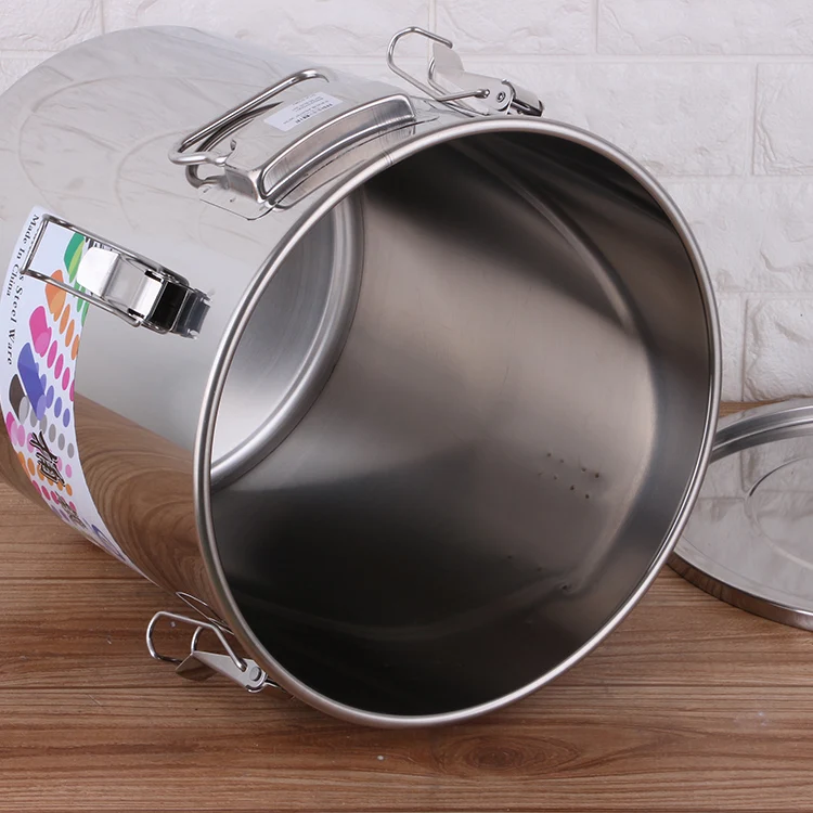 98L 304 Stainless Steel Beekeeping Equipment Metal Honey Barrel Storage Tank Insulation Barrel