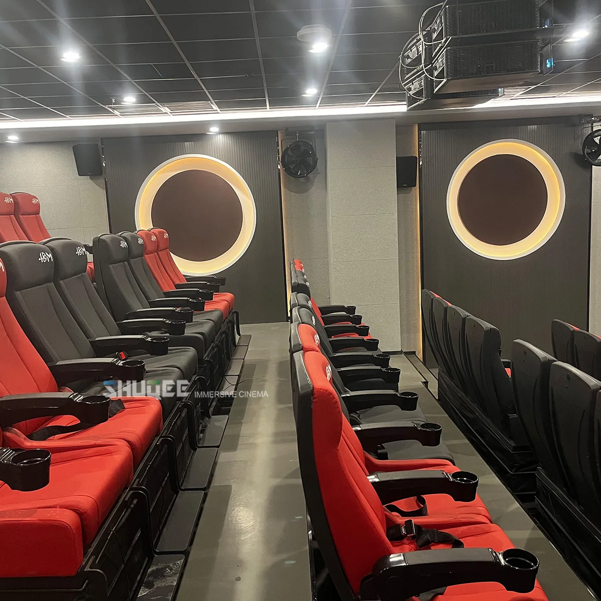 Low Price 4d 5d  Motion Theater Seat Sumilation Cinema Pneumatic Eletronic System For Theater