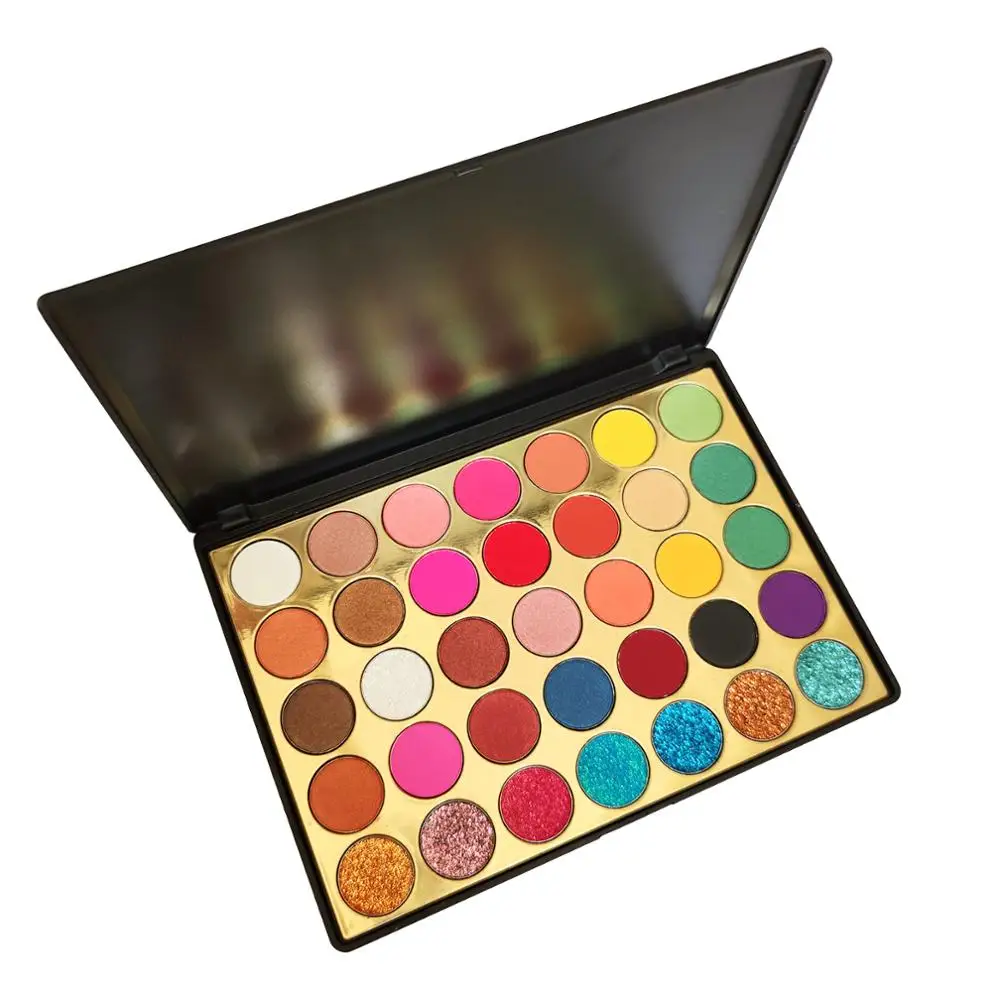 
Custom your own makeup eyeshadow palette low moq 9 colors matte eyeshadow palette private label 