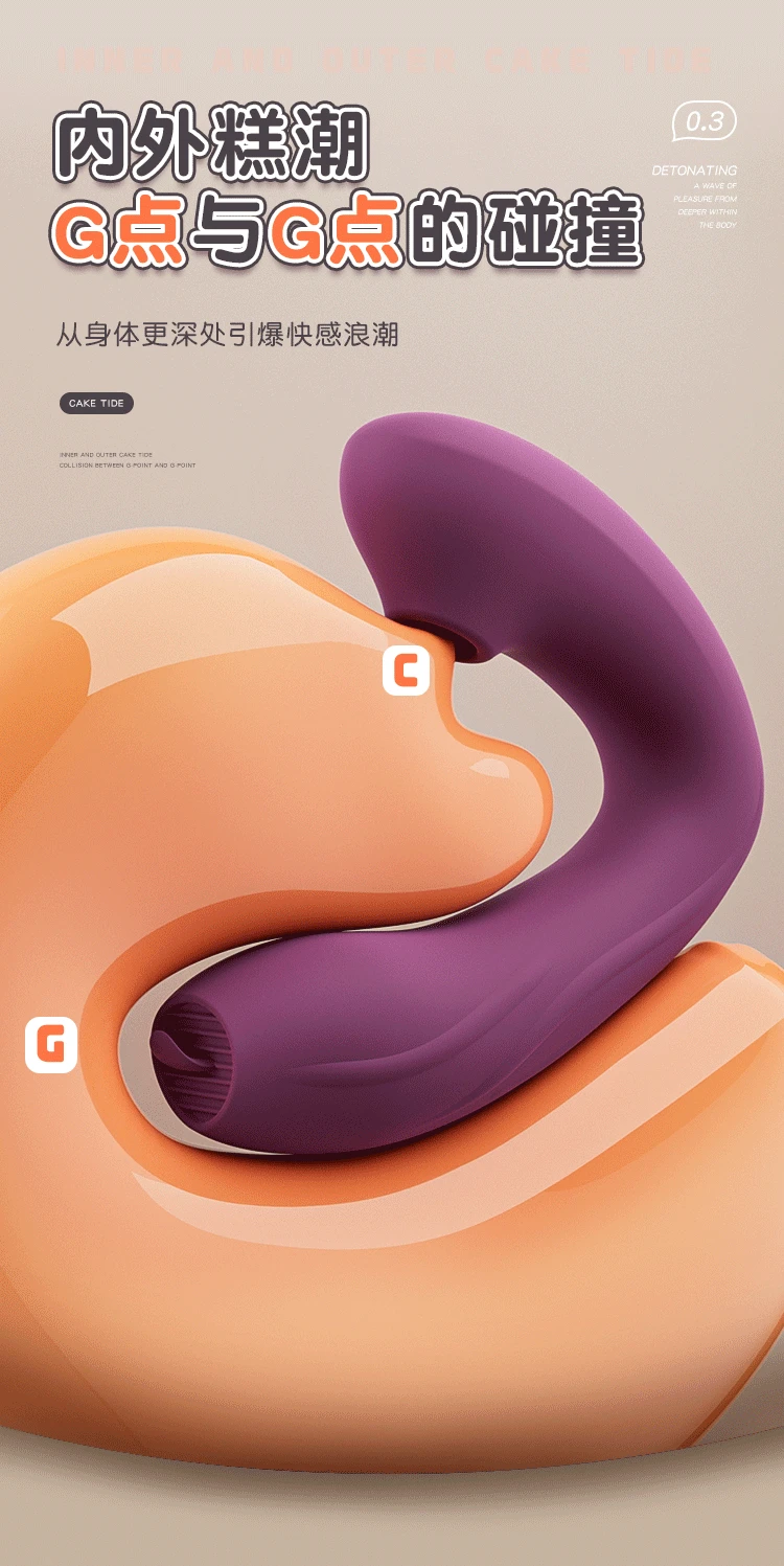 Hot Sale Dropshipping Version Clitoris Sucking Stimulator Dildo Vibrator Tongue Licking Vibrator For Female