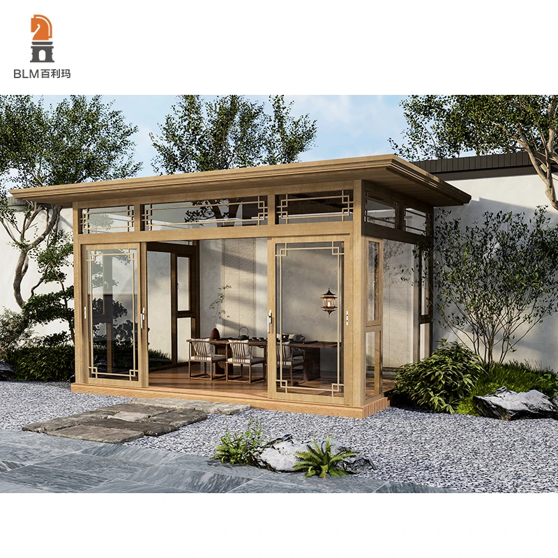 AS2047 Certified Impact Soundproof Aluminium Sunroom Hurricane Proof Prefab Patio & Porch with Price Sunroom & Glass House