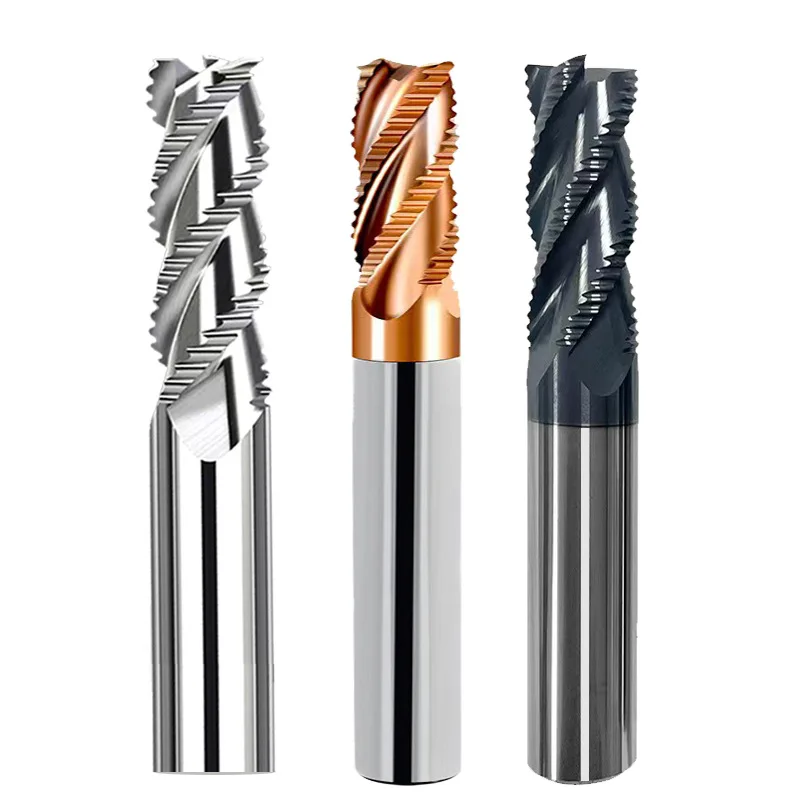 Carbide Coated 2/4-flute End Milling Cnc Hrc55 Hrc65 Carbide Minlling Cutter Oem Diameter 1.0~12.0mm Drill Bits Customized