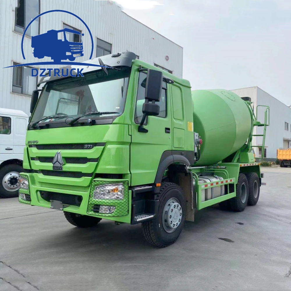 SINOTRUK HOWO 6X4 6 Cubic Meters 8 10 12 15 M3 Concrete Cement Mixer Truck