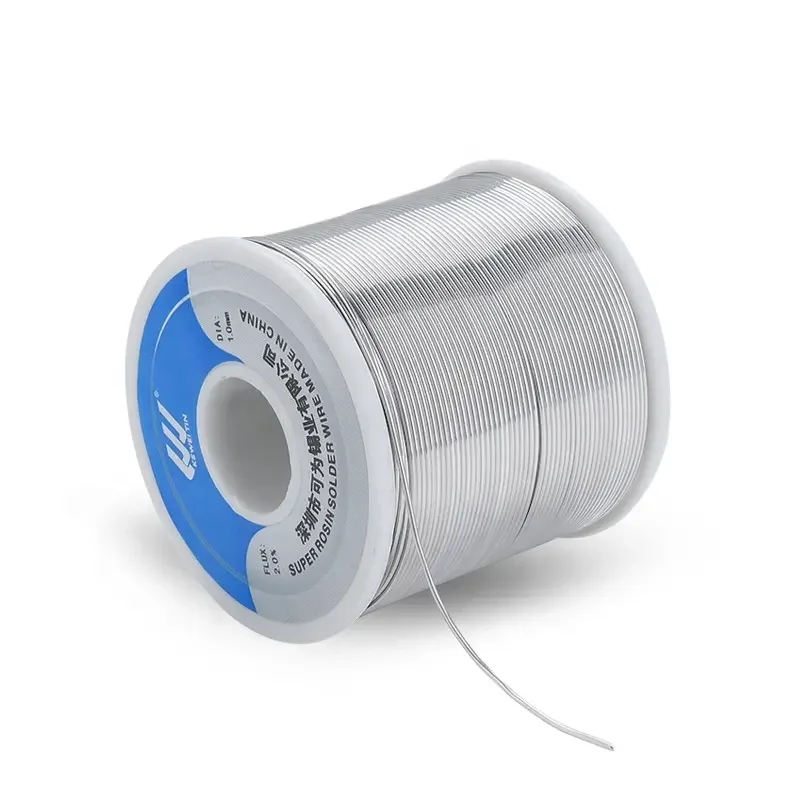 Aluminum Solder Tin Soldering Iron Wire 0.4mm 8mm 60/40 Phone Repair Relife Solder Wire Roll with Flux