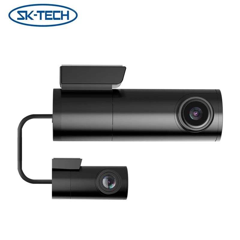 GPS Wifi 2K 1080p front and interior dash cam night vision sony sensor loop recording Hi3556 dash camera