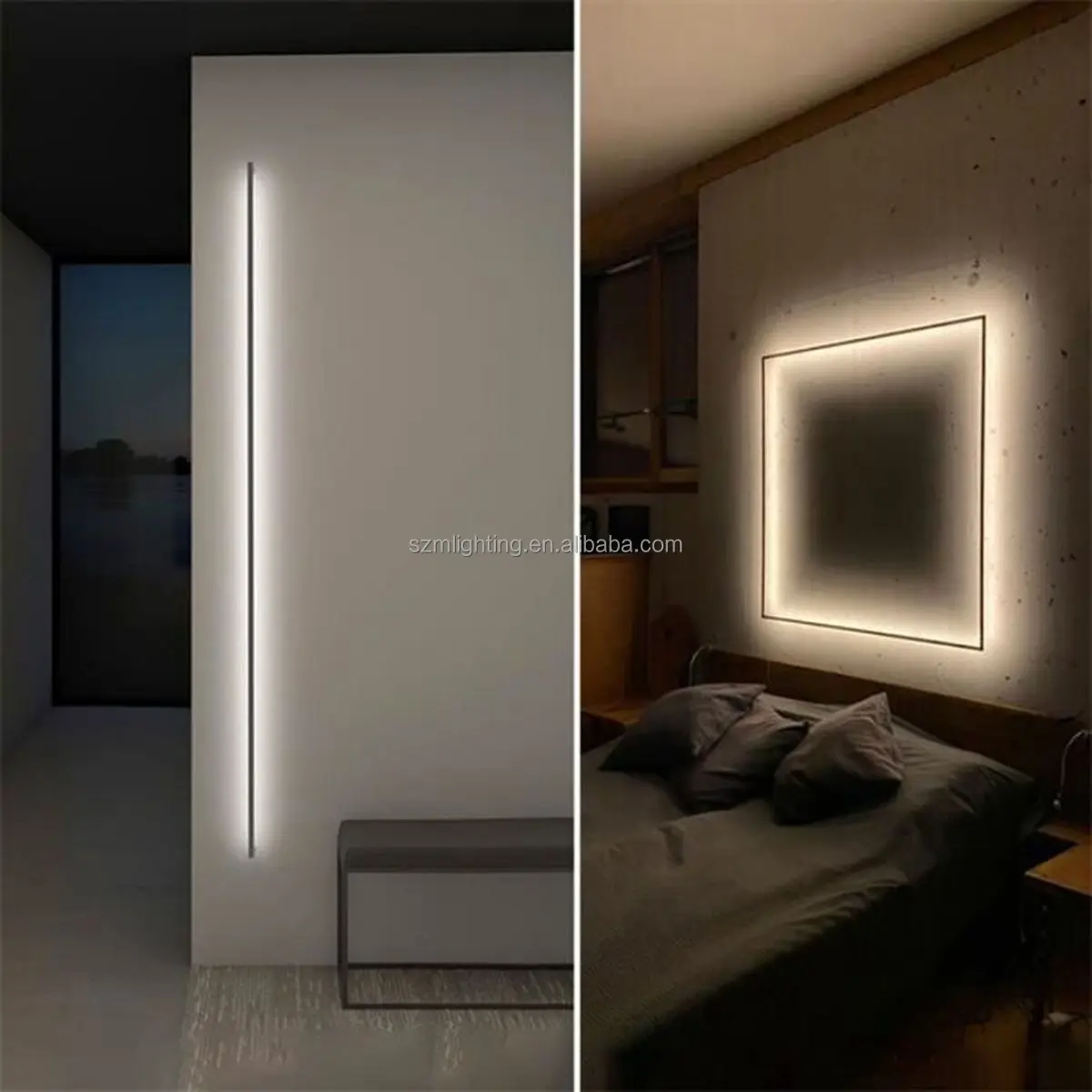 Ready To Ship New Arrival Wall Mounted LED Linear Light Ceiling Linear Light 1m 1.5m 2m Connectable Wall Light