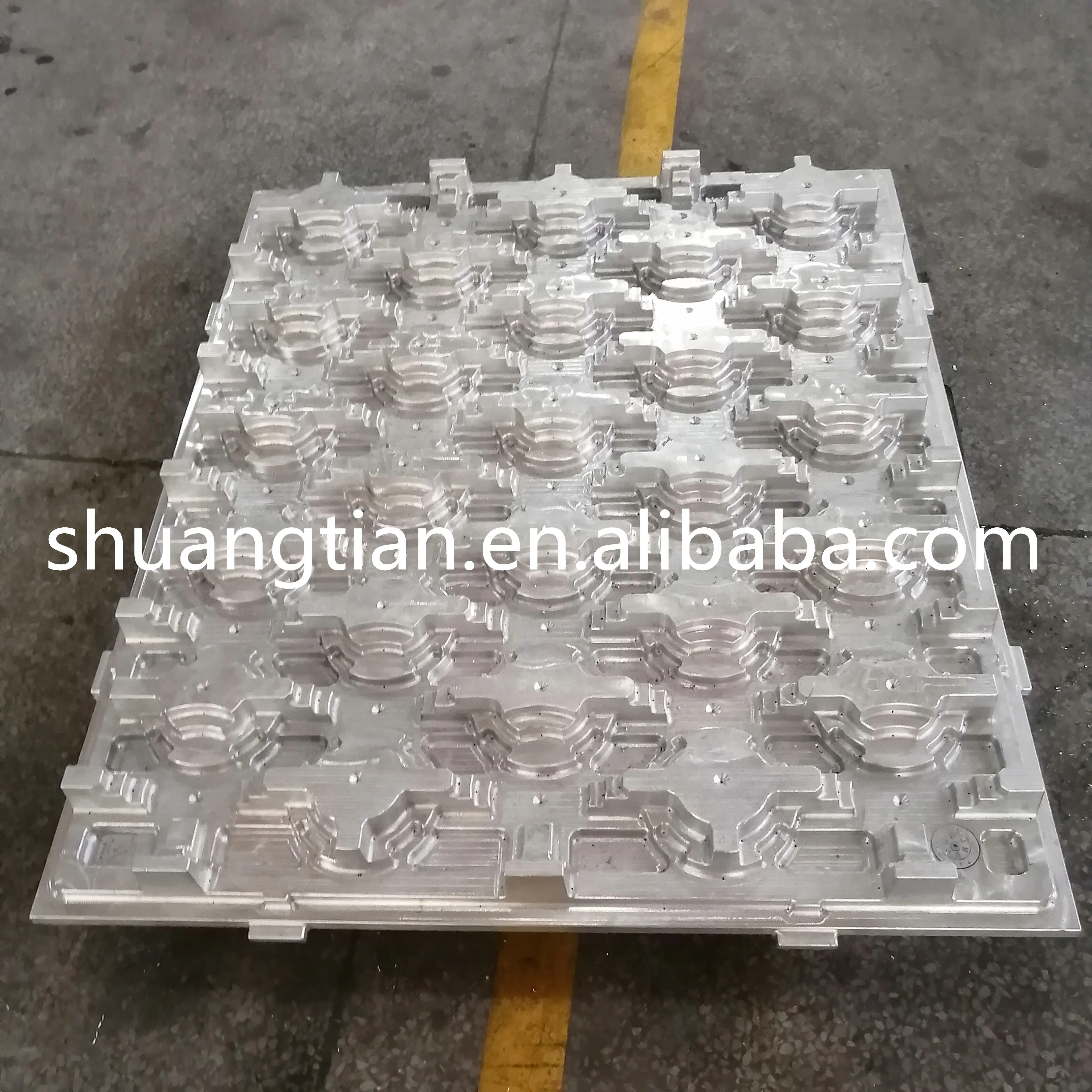 Custom Precise Glossy Fine Custom Aluminium Vacuum Forming Thermoforming Manufacturing Molds Moulds For Vacuum Forming