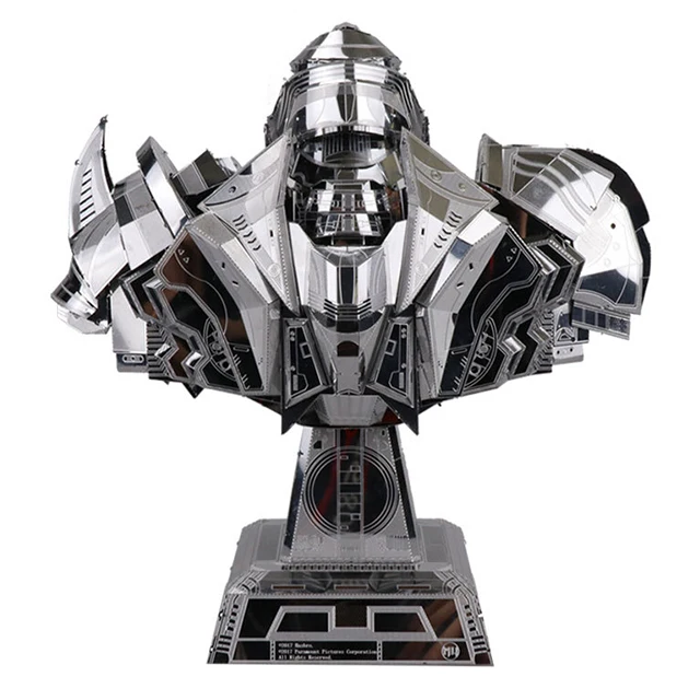 3D Metal Puzzle The Last Knigt Model car robot DIY 3D Laser Cut Assemble Jigsaw Toys For adult