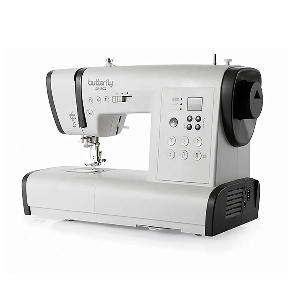 Butterfly JD1080Q Fashion Luxury Design Unique DIY Buttonhole Electric Domestic Sewing Machine