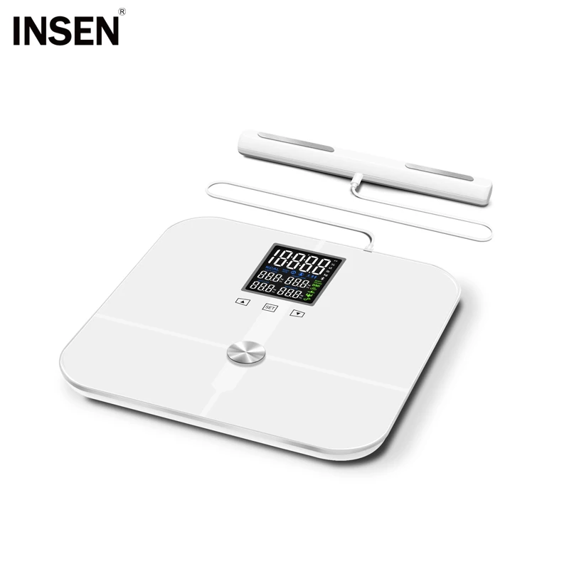 Alibaba Online Shopping Hot Sales 180Kg 396Lb Blue Tooth Electronic Digital Body Fat Scale