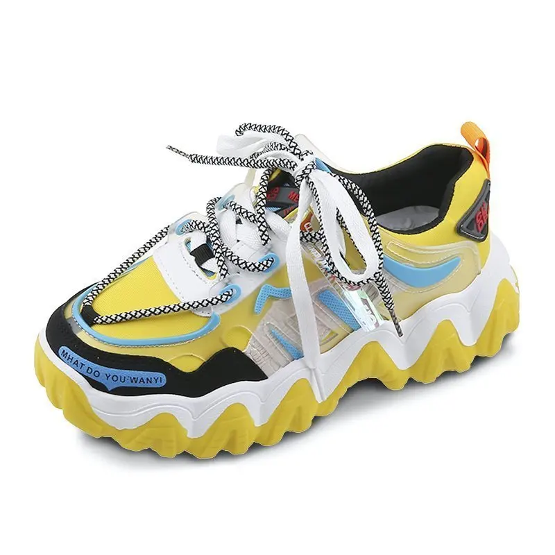 2021 Latest Design Ready to Ship Women New Style Air Cushion Black Ladies Sneakers