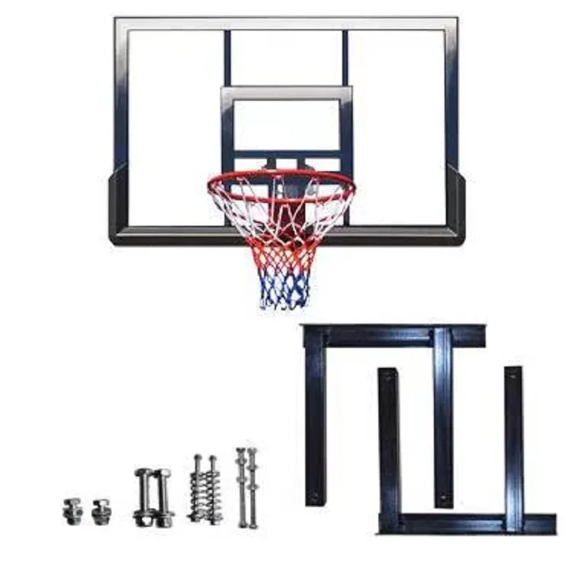 Hot Sale Adjustable Wall Mounted Basketball Hoop Backboard for Basketball Training