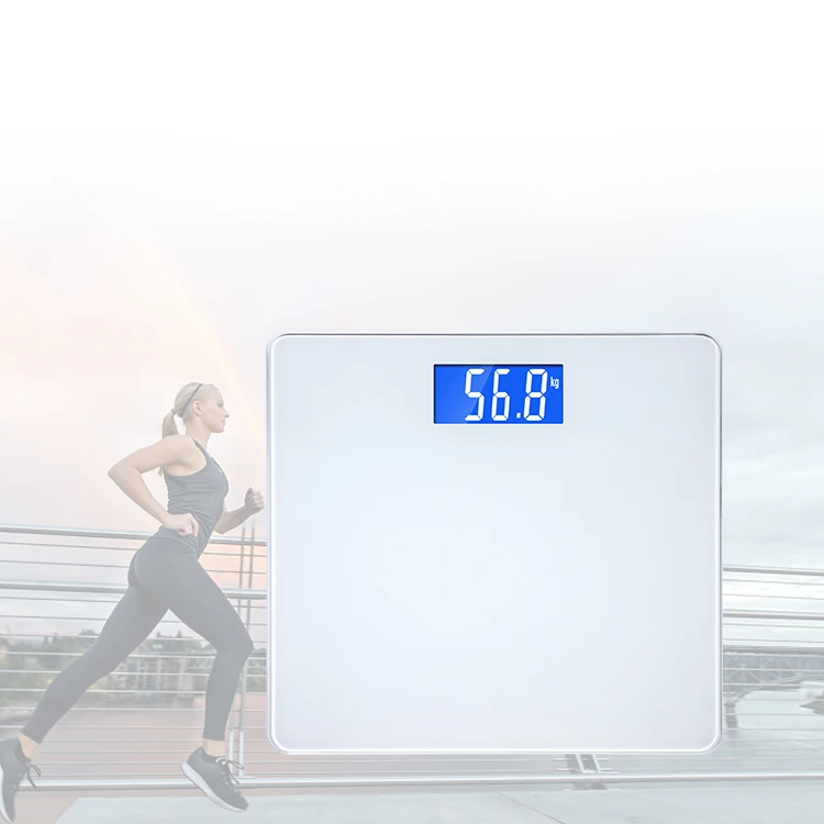 Canny Electronic Personal Scale Household Body Scale Bathroom Weighing Scales 180Kg 396Lb