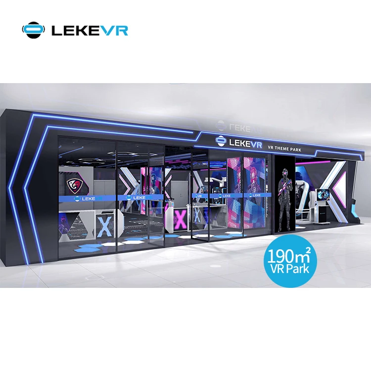 LEKE VR One Stop Solution тематический парк 9D кинотеатр симулятор виртуальной реальности Аркадный Игровой Автомат Zone