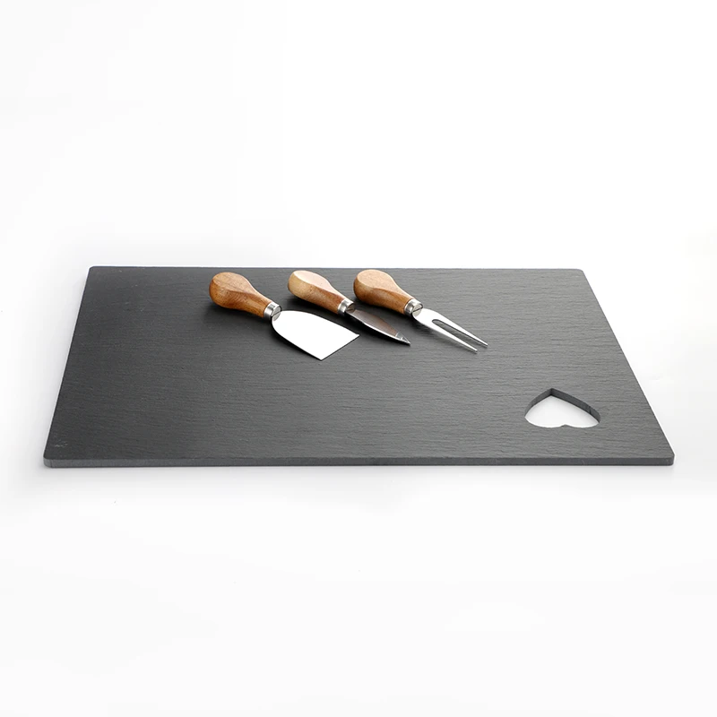 Passed Direct Factory Dinnerware Modern Vintage Restaurant Salad Slate Cheese Board With Knifive
