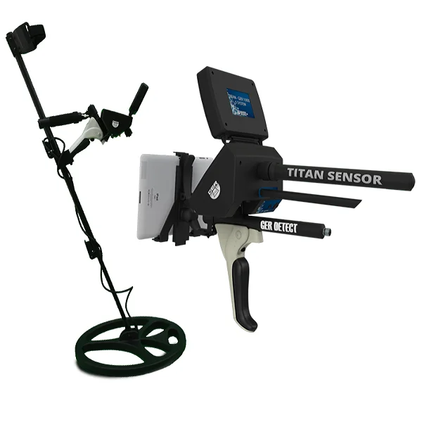 Original GER Detect Titan 1000 Metal Detector 3D 5 Multi Systems Deep Geolocator for Gold BUY 2 GET 2